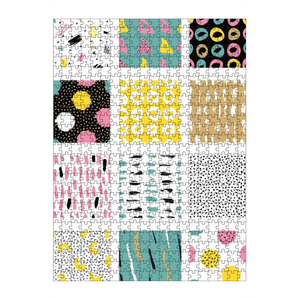 artboxONE Puzzle "Bunte Muster" artboxONE - Für Kinder,Abstrakt - Muster,Bunt,Geometrie,Abstrakt,Kinder,Kinderzimmer,Formen - Bild muster
