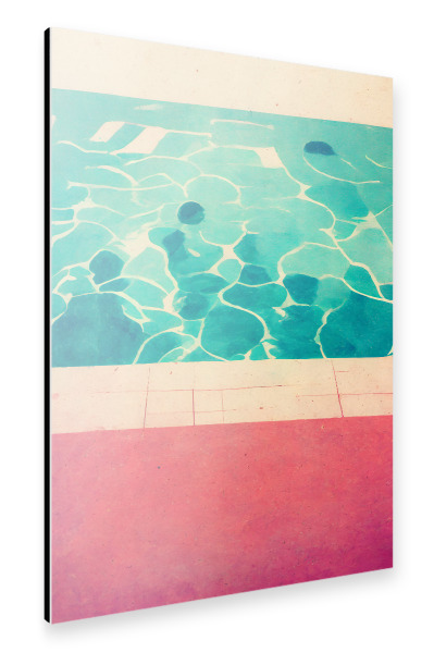Alu-Dibond "The Swimming Pool" 30x20 cm artboxONE