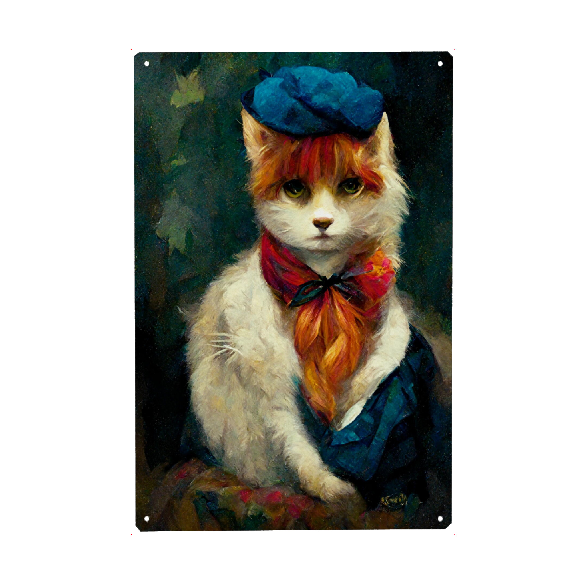 Holzbild "Schönes Kätzchen" artboxONE - Für Kinder,Tiere,Abstrakt