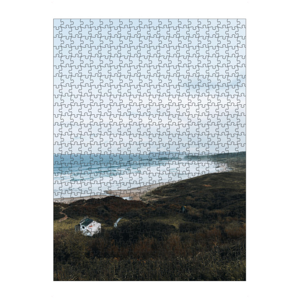 artboxONE Puzzle "Cabin at the Beach" artboxONE - Natur,Reise,Reise / Strand und Meer,Reise / Länder