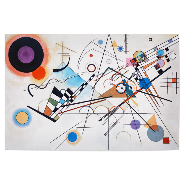 Poster 30x20 cm "Kubistische Komposition" artboxONE - Abstrakt,Geometrie,Fashion