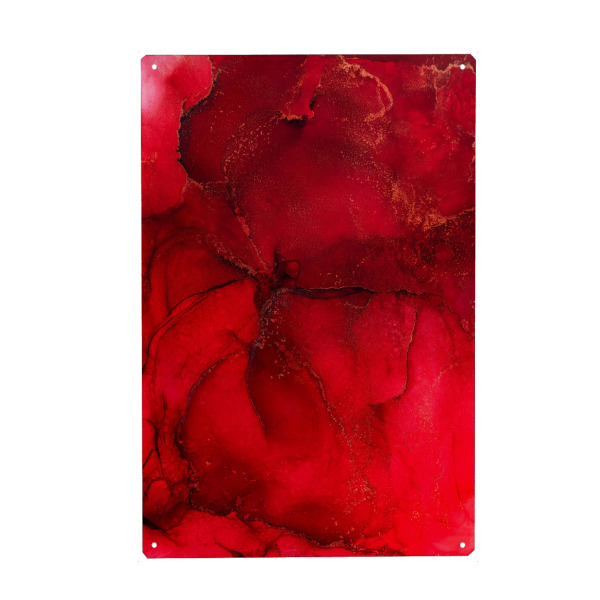 Metall Poster "Begierde" artboxONE - Abstrakt,Liebe,Fiktion