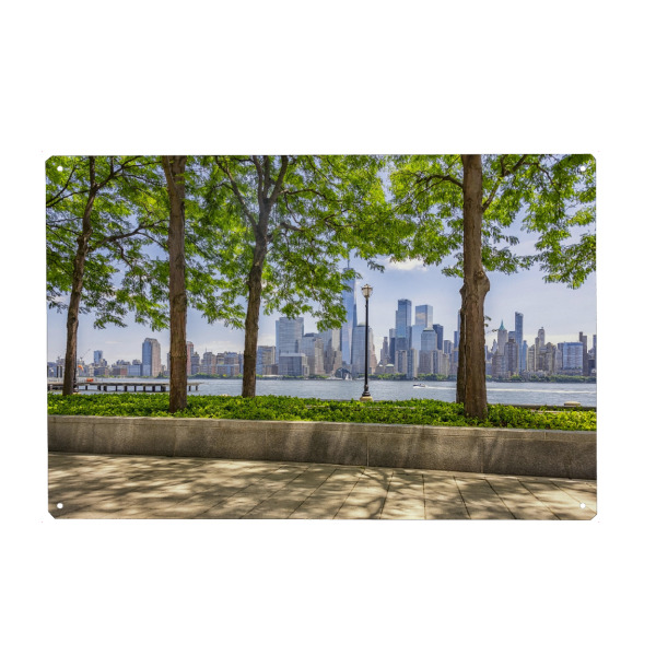Holzbild "New-Jersey-Park" artboxONE - Städte,Städte / New York,Architektur