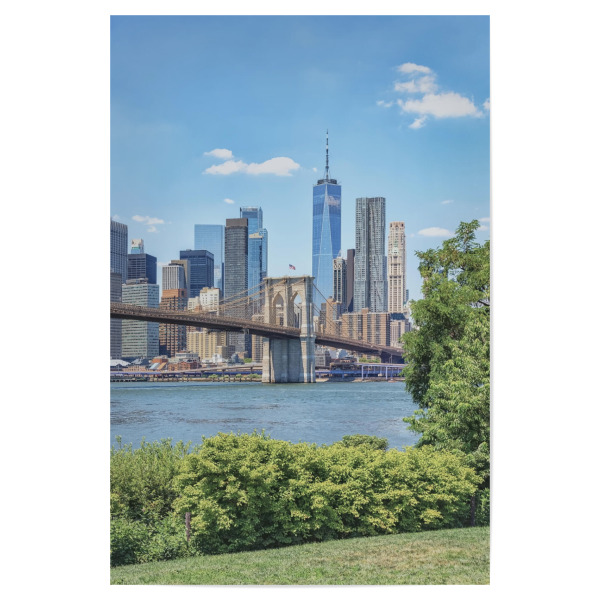 Poster "New York von Brooklyn" artboxONE - Städte,Städte / New York,Reise,Architektur,Reise / Länder