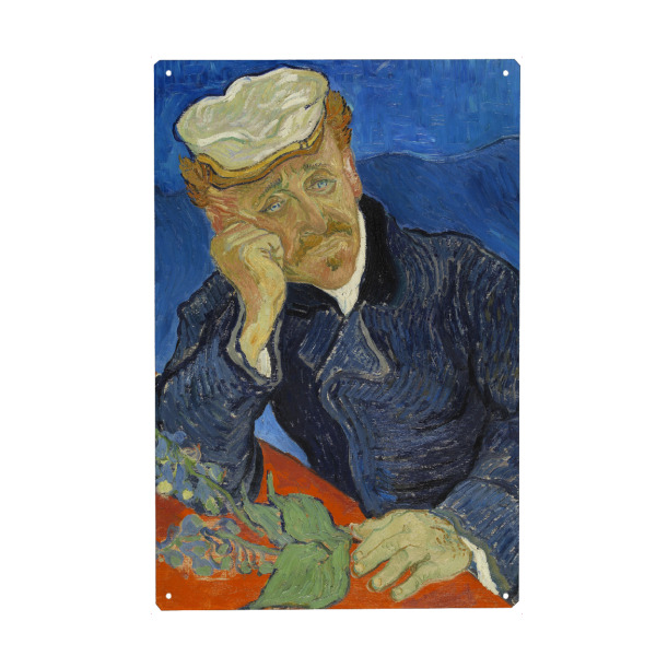 Holzbild "Dr. Paul Gachet" artboxONE - Menschen,Für Mama,Für Papa