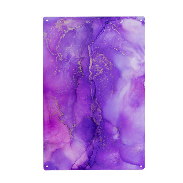 Metall Poster "Hoffnungsvoll" artboxONE - Abstrakt,Fiktion