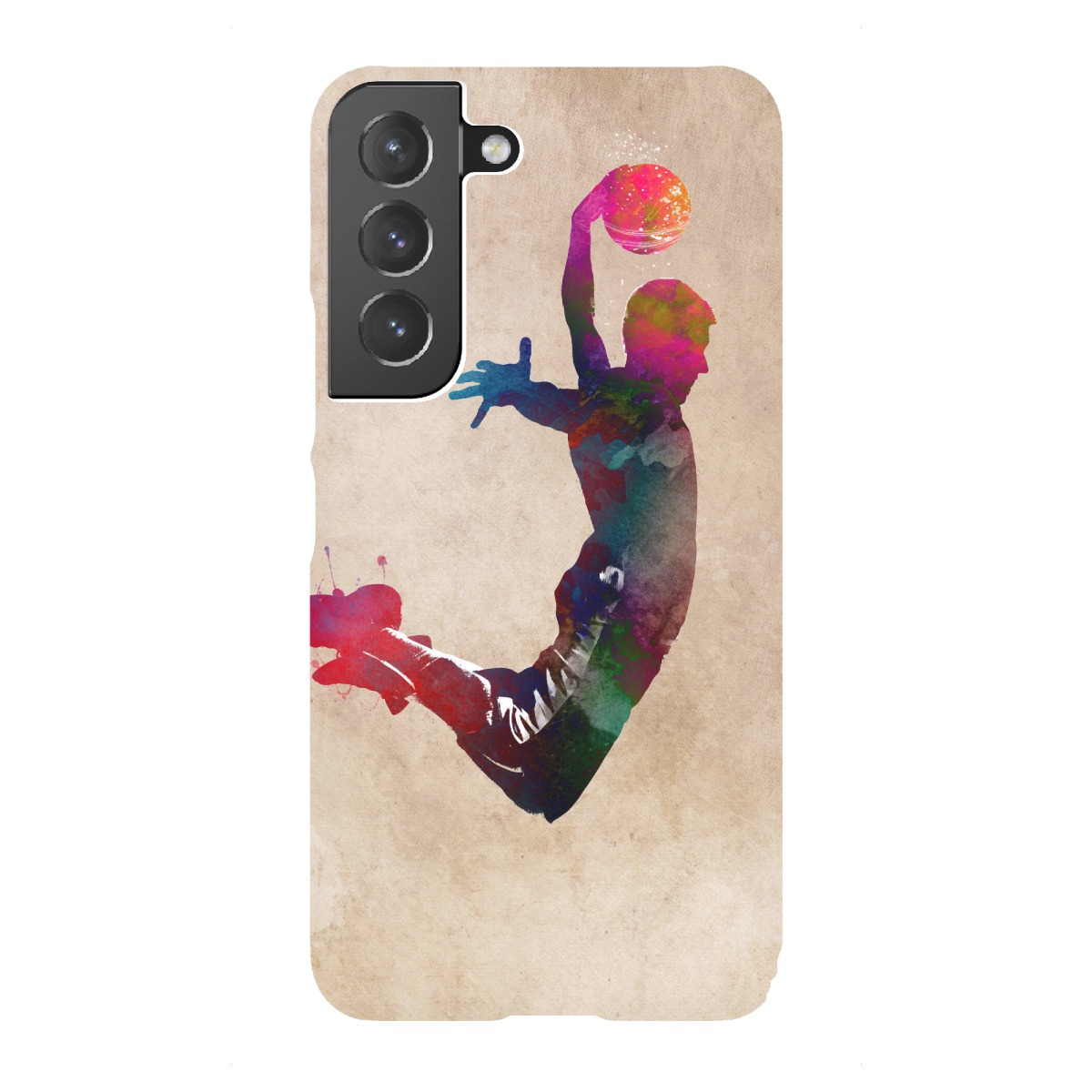 Samsung Galaxy "Abbildung des Basketballspielers" Premium-Case Handyhülle artboxONE