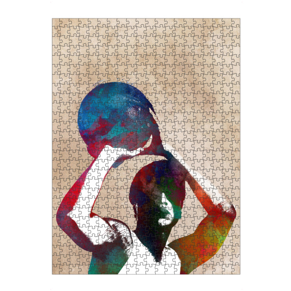 Puzzle Ravensburger "Basketball-Sport-Illustration" artboxONE - Sport - Basketball,Sport,Spiel,Ball,Illustration - Bild basketball