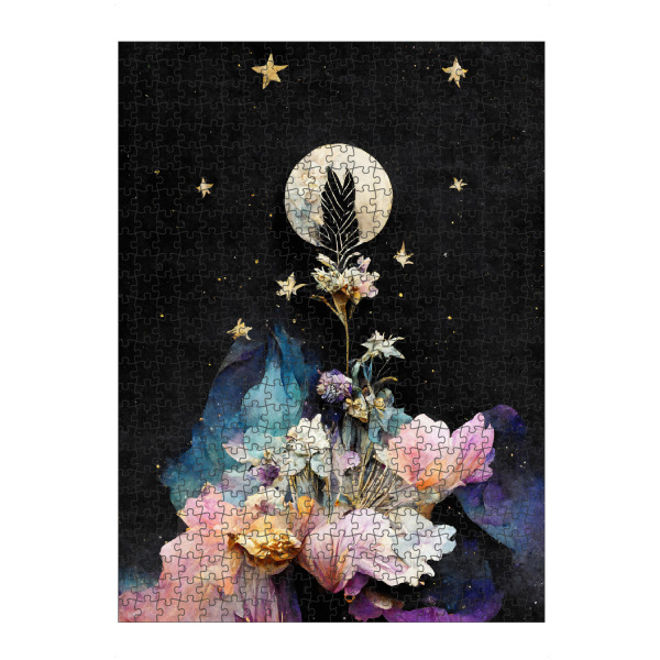 Puzzle Ravensburger "The Magic Night" artboxONE - Für Kinder,Abstrakt,Für Mama,Galaxy