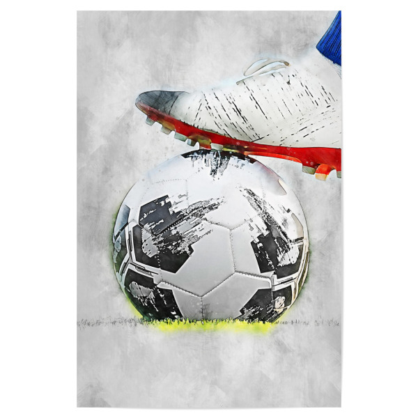 Poster "Football 6 (matart)" artboxONE - Sport,Sport / Fußball - Fußball,Fußballer,Fußball,Spieler,Ball,Team,Sport