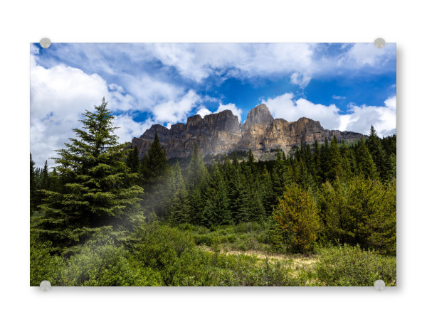 Acrylglasbild "Rocky Mountains Landschaft" artboxONE - Natur,Reise