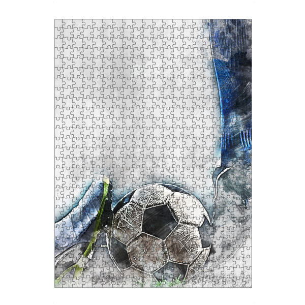 artboxONE Puzzle "Football 12 (matart)" artboxONE - Sport,Sport / Fußball - Fußball,Fußballer,Fußball,Spieler,Ball,Team,Sport - Bild fußball