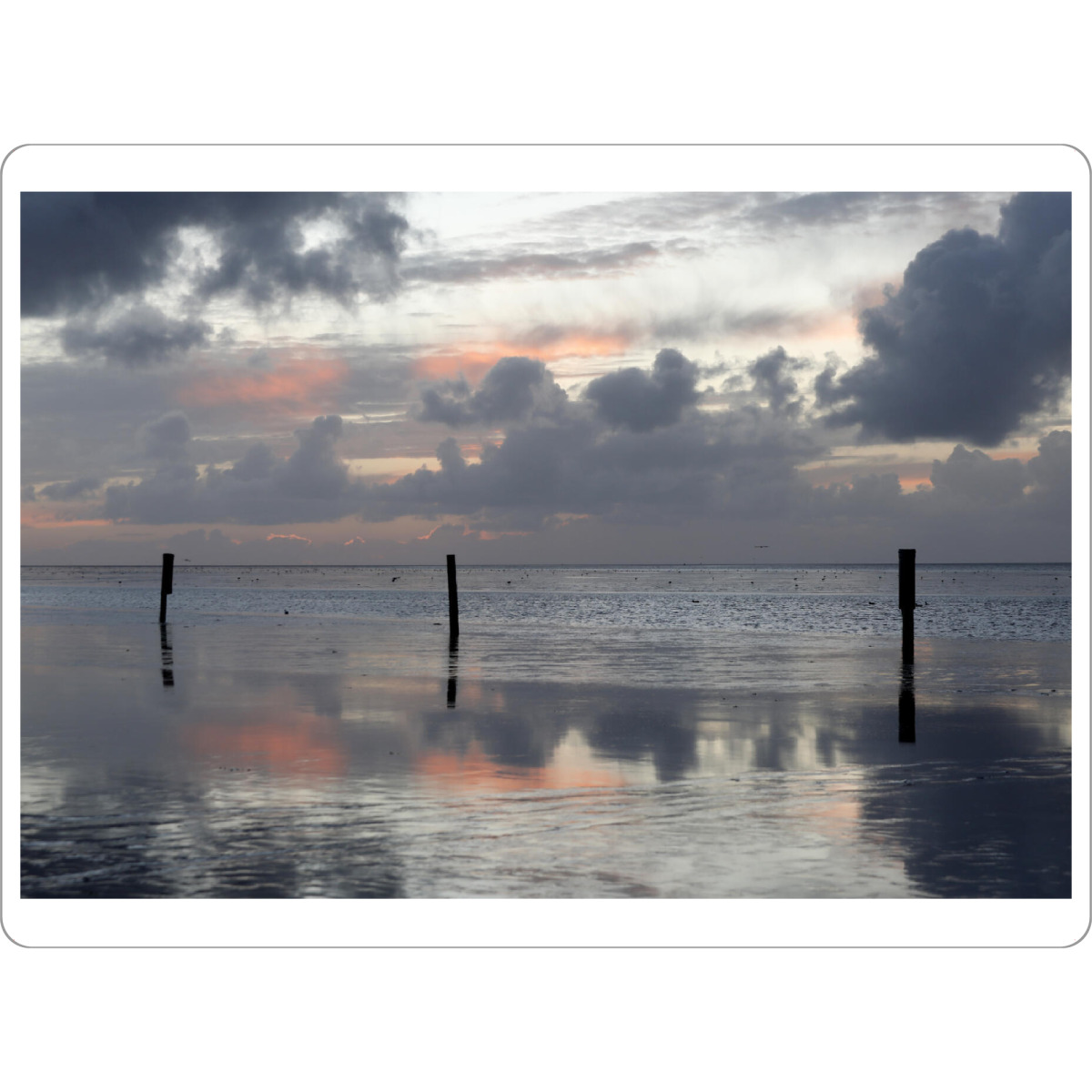 Tischset "Nordsee Strand, Meer & Gezeiten" artboxONE - Natur,Reise,Reise / Strand und Meer,Reise / Länder