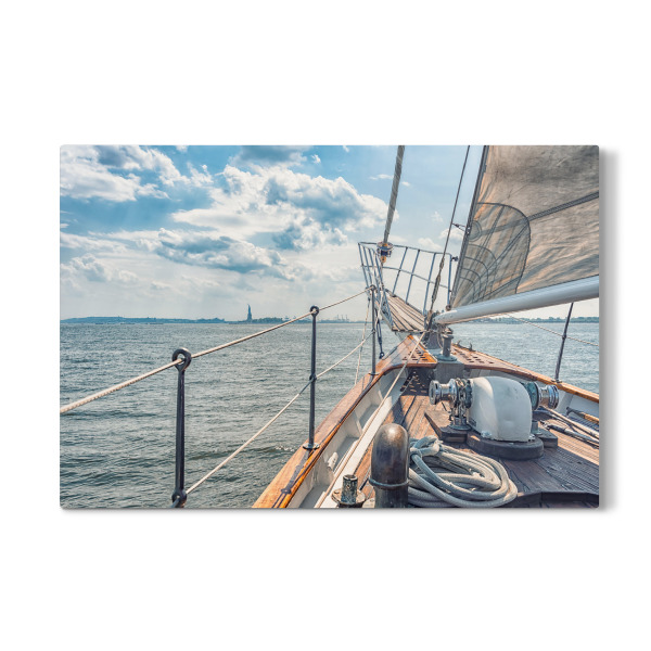 Galerie-Print "Segeln in New York - USA" 30x20 cm artboxONE
