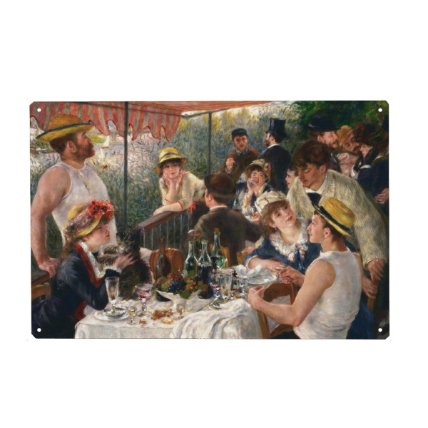Holzbild "Bootsparty - Renoir" artboxONE - Städte,Reise,Menschen,Städte / Paris,Städte / Weitere