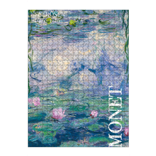 Puzzle Ravensburger "Seerosen von Claude Monet" artboxONE - Natur,Floral