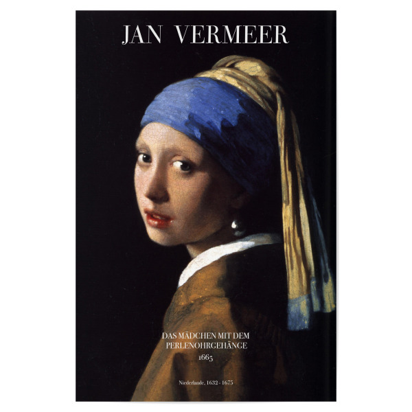 Poster "Vermeer J. - Das Mädchen" artboxONE - Menschen - Jan,Vermeer,Mädchen,Frau,Perlenohrgehänge,Ohrringe,Kunst,Malerei,Gemälde