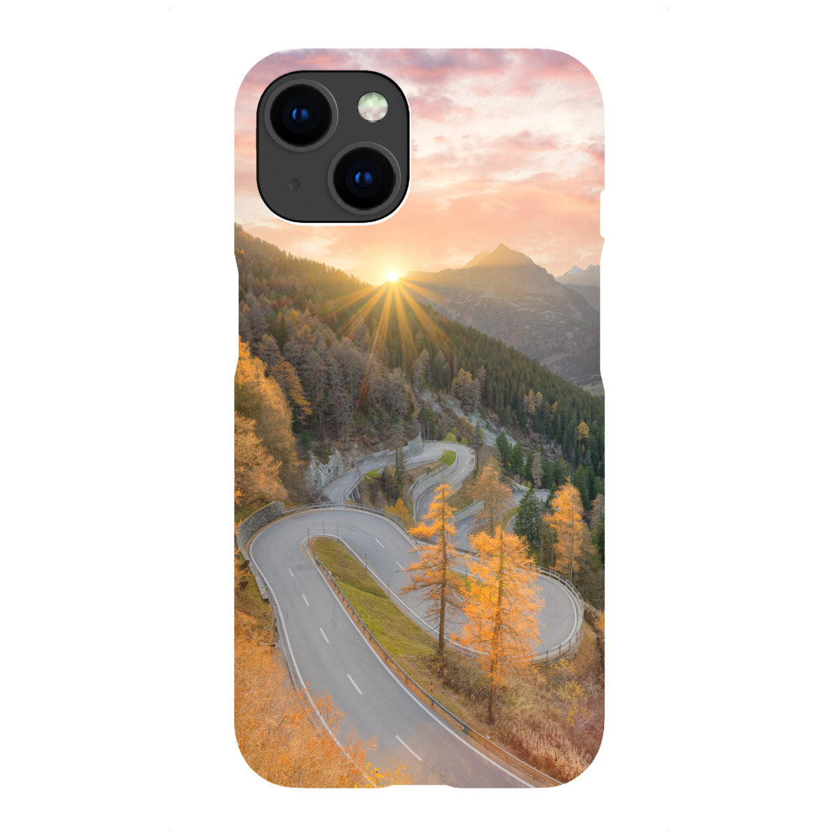 "Malojapass Schweiz"für iPhone - Premium-Case Handyhülle artboxONE
