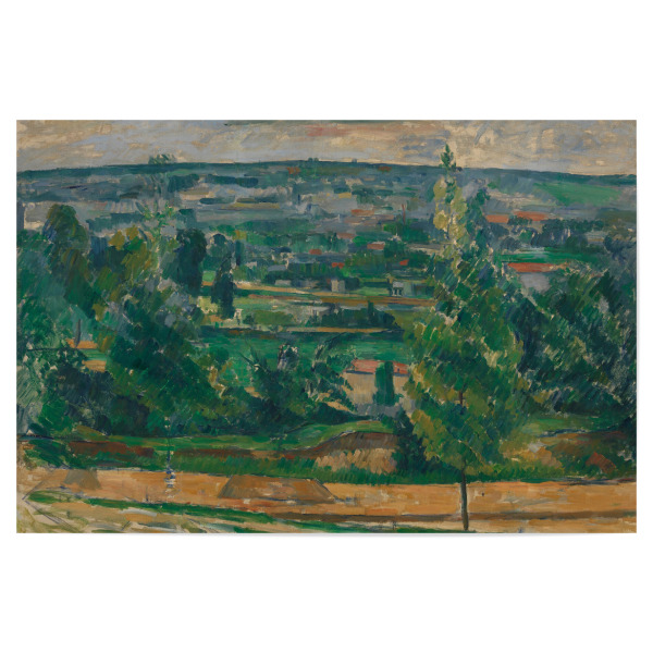 Poster 30x20 cm "Paysage près de Melun" artboxONE - Reise,Reise / Länder