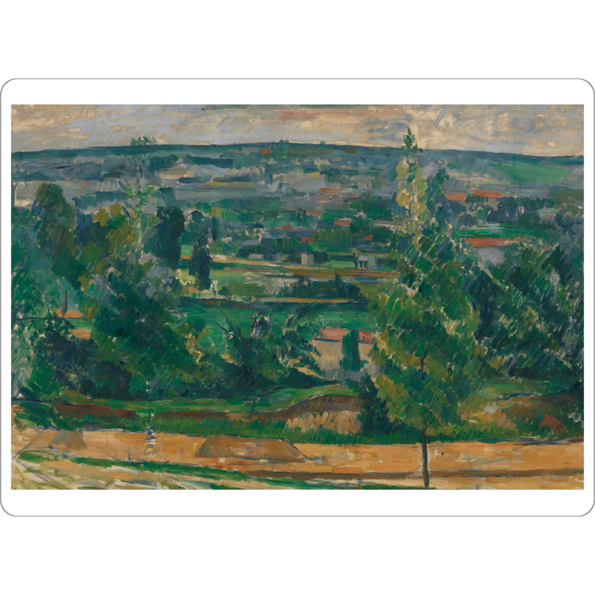 Tischset "Paysage près de Melun" artboxONE - Reise,Reise / Länder