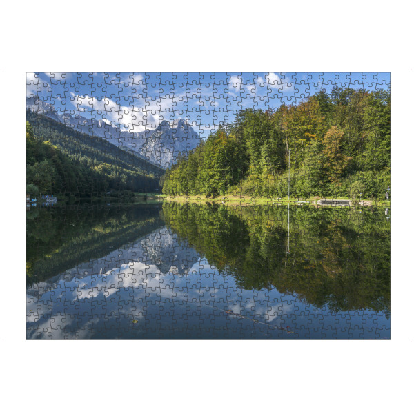 artboxONE Puzzle "Rießersee" artboxONE - Natur,Reise - Rießersee,Rießer see,Garmisch-partenkirchen,Oberbayern,Bayern,See,Bergsee,Alpen