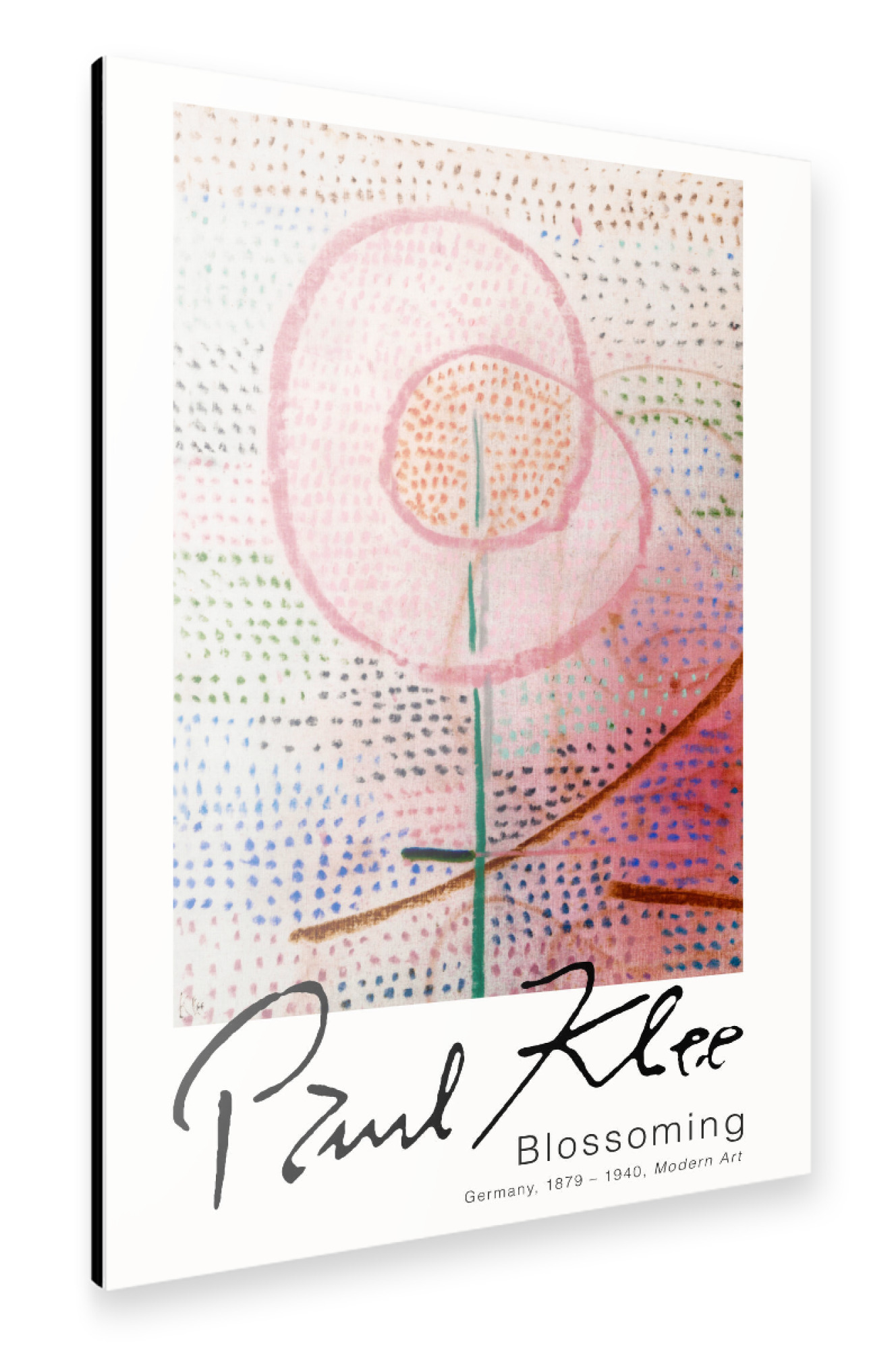 Alu-Dibond "Paul Klee - Blossoming" 75x50 cm artboxONE