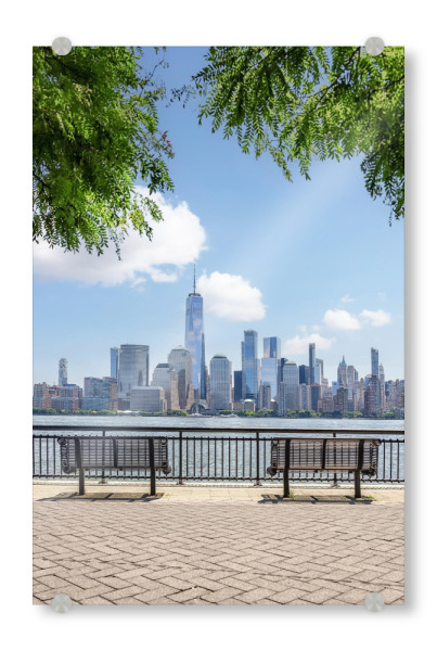 Acrylglasbild "New-Jersey-Garten" artboxONE - Städte,Städte / New York,Reise,Architektur,Reise / Länder