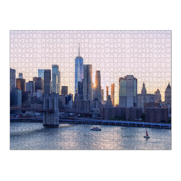 Puzzle Ravensburger "New Yorker Abend" artboxONE - Städte,Städte / New York,Reise,Architektur,Reise / Länder