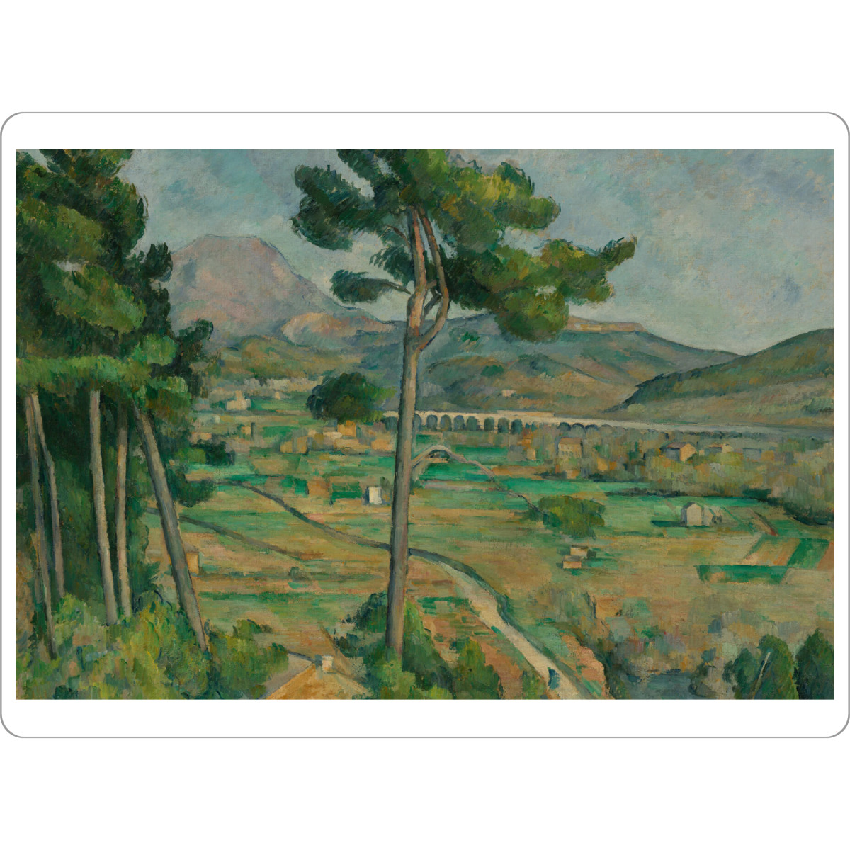 Tischset "Mont Sainte-Victoire" artboxONE - Natur,Reise,Reise / Länder