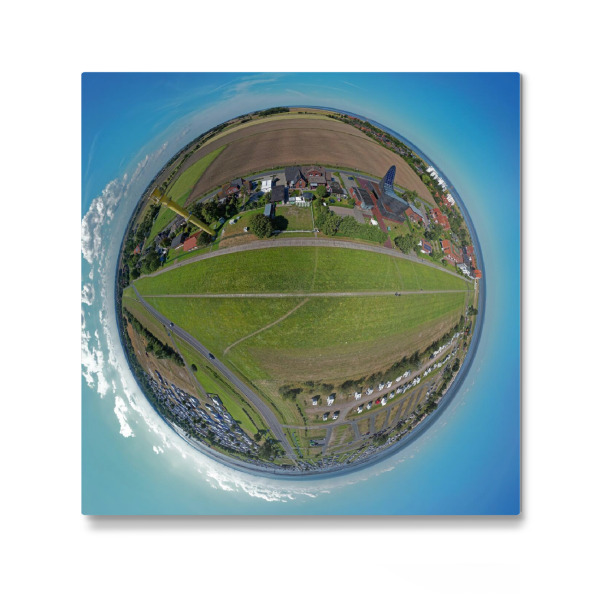 Galerie-Print "Deich St. Marien - Schillig" 30x30 cm artboxONE