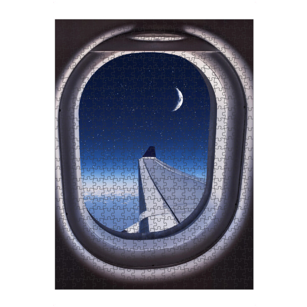 artboxONE Puzzle "Nachtflug" artboxONE - Reise,Reise / Länder,Galaxy