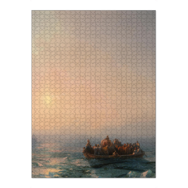 Puzzle Ravensburger "Auf dem Dnjepr - Aiwasowski" artboxONE - Natur,Reise,Menschen,Reise / Strand und Meer