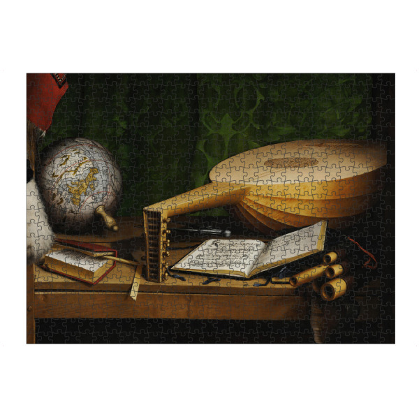 artboxONE Puzzle "Hans Holbein - Die Gesandten" artboxONE - Menschen,Musik