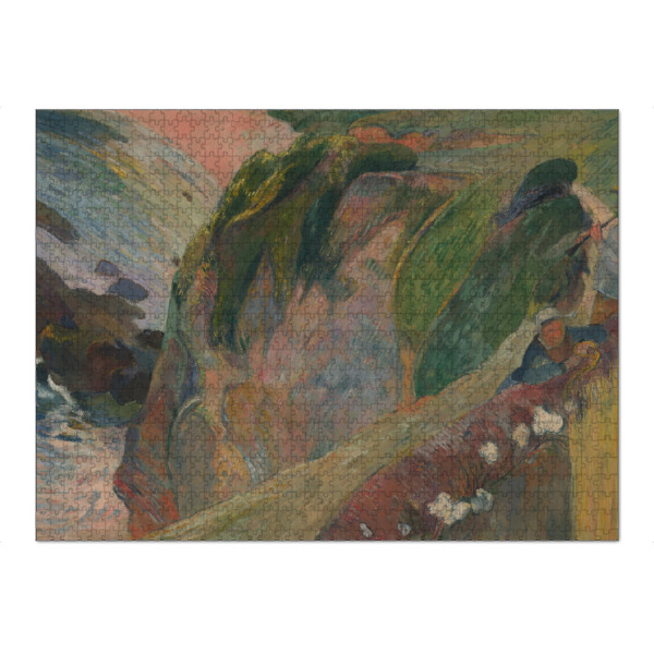 Puzzle Ravensburger "The Flageolet Player On The Cliff" artboxONE - Reise,Reise / Strand und Meer,Reise / Länder,Für Mama,Für Papa