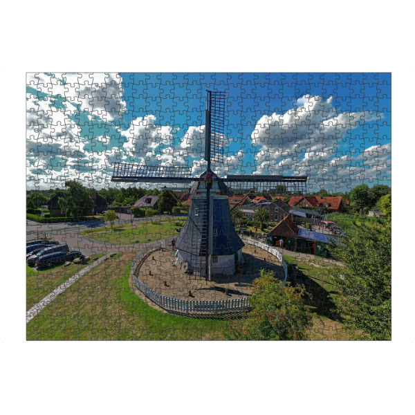 Puzzle Ravensburger "Windmühle (Vorderseite) in Werdum" artboxONE - Städte,Reise,Architektur,Reise / Länder,Städte / Weitere