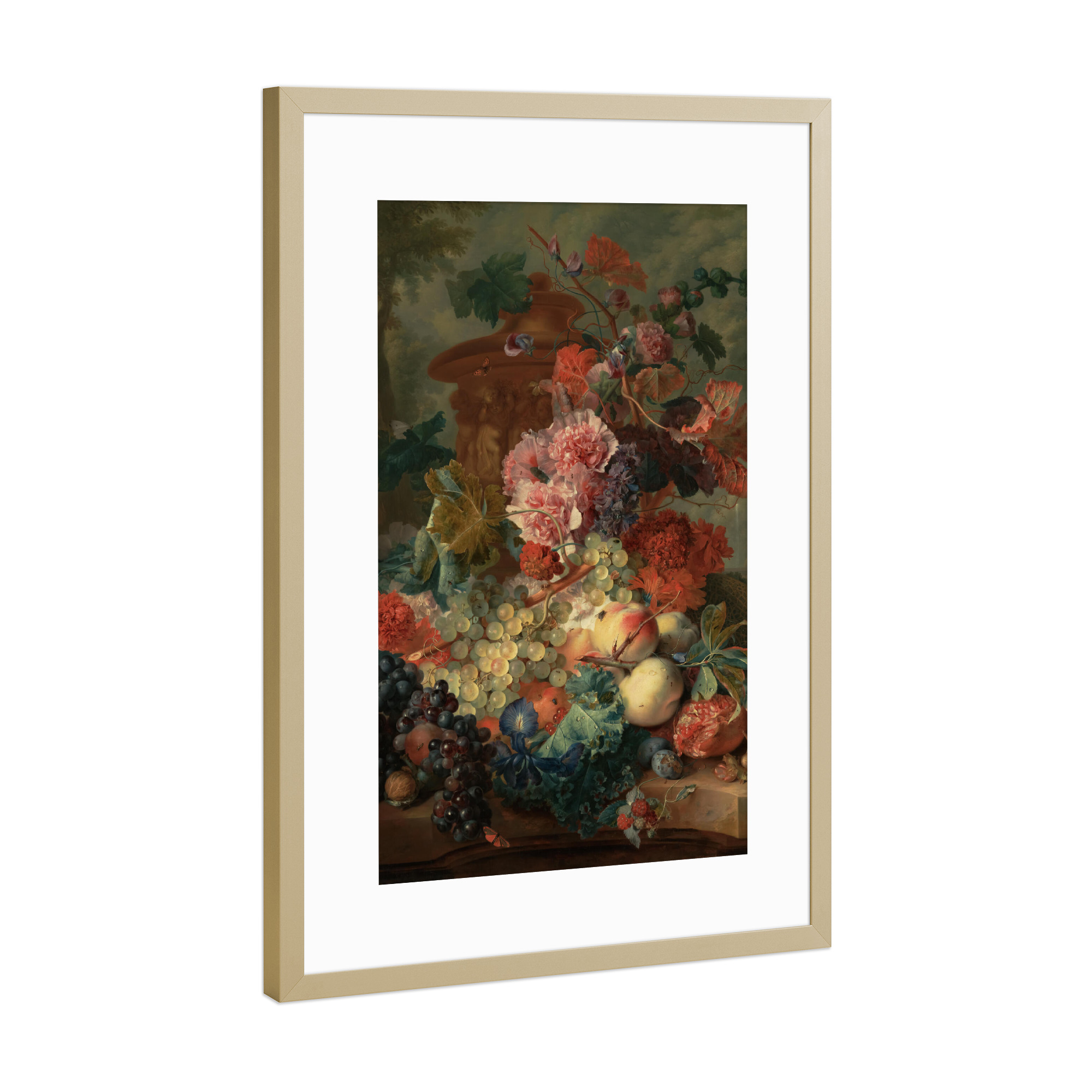 Poster mit Rahmen Gold "Fruchtstück" artboxONE - Natur,Floral,Liebe,Für Mama