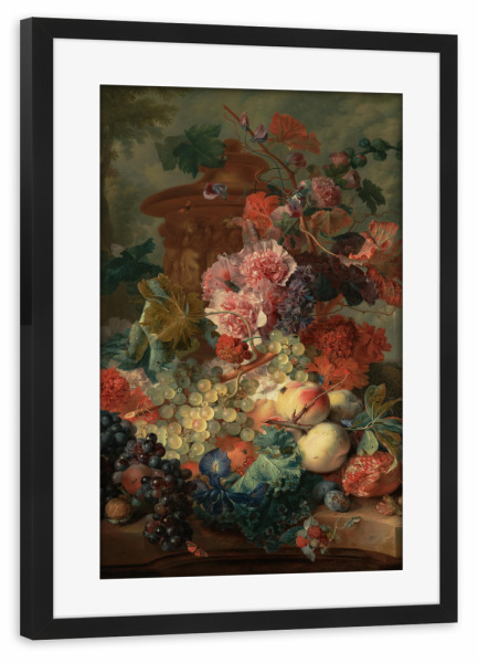 Poster mit Rahmen schwarz "Fruchtstück" artboxONE - Natur,Floral,Liebe,Für Mama