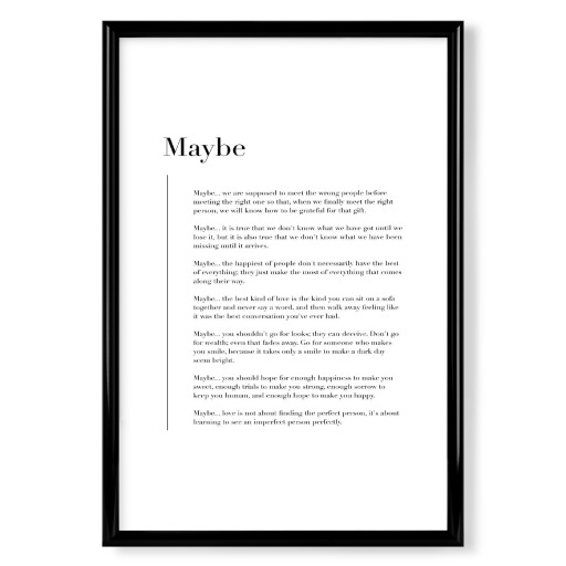 Vielleicht Liebe Eheversprechen