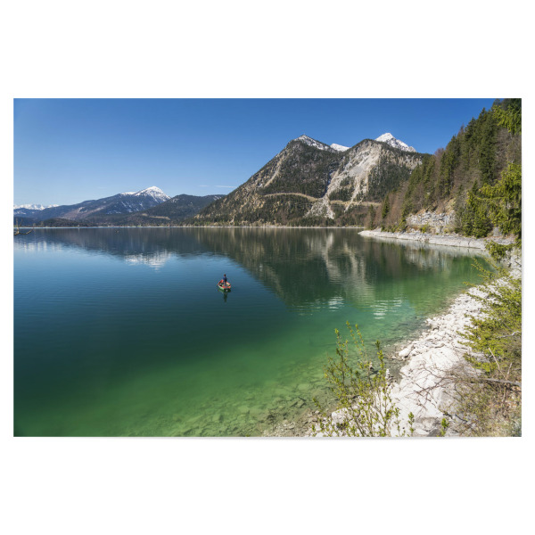 Poster 30x20 cm "Walchensee Bayern" artboxONE - Natur - Bayern,Deutschland,See,Lake,Berge,Walchensee,Kochel am see