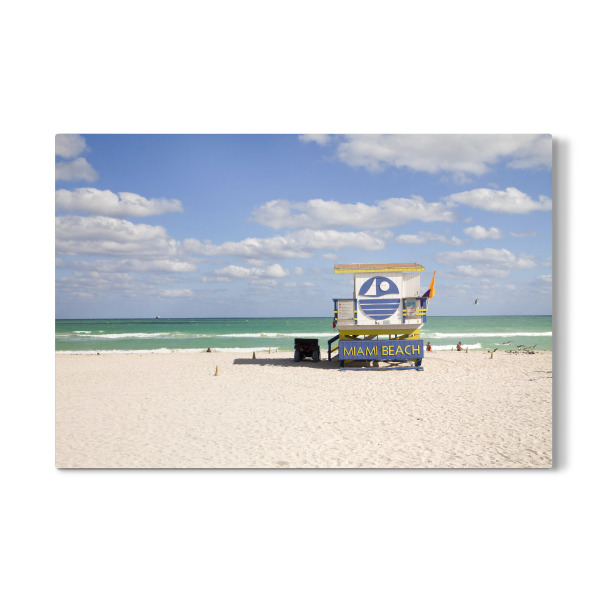 Galerie-Print "Miami Beach Lifeguard" 30x20 cm artboxONE