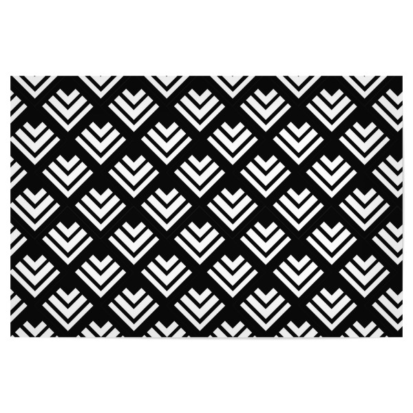 Poster 30x20 cm "Art Deco in Schwarz-Weiß" artboxONE - Abstrakt