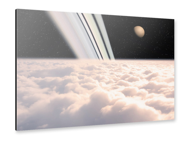 Alu-Dibond "Saturn-Oberfläche" 30x20 cm artboxONE