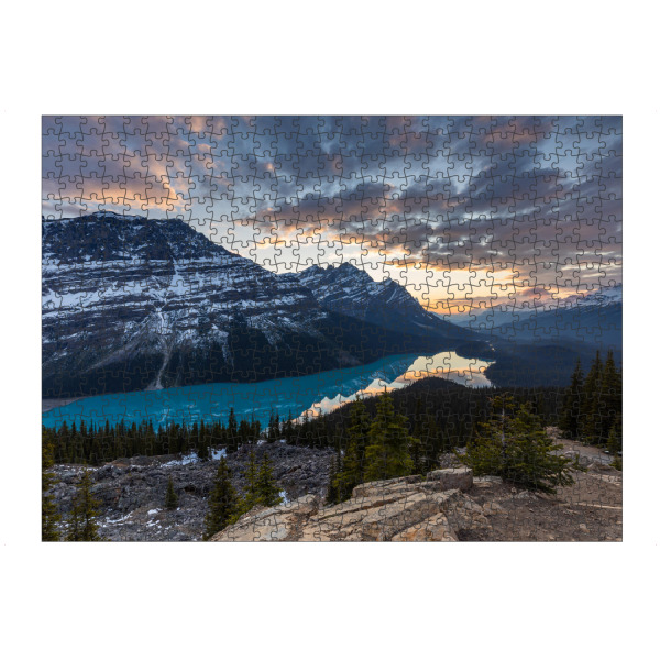 artboxONE Puzzle "Der Lake Peyto" artboxONE - Natur,Reise - Rocky mountains,Kanada,Lake peyto,Berge,Bergsee,Landschaft,Natur,Banff