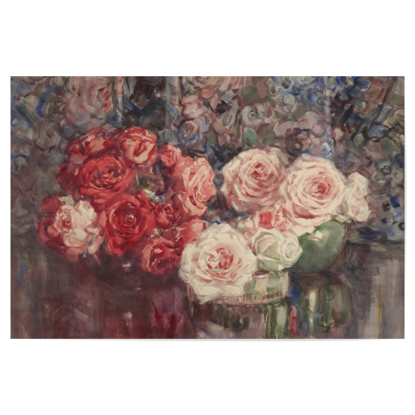 Poster "Aquarell Rosen" artboxONE - Natur,Floral,Liebe,Für Mama
