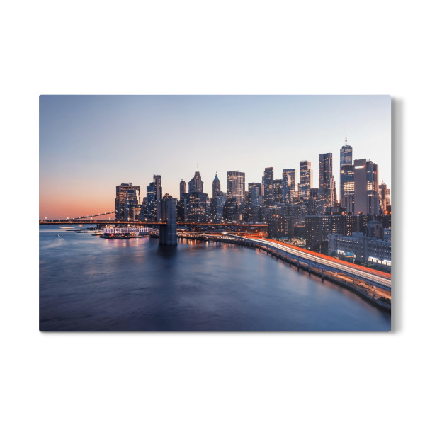 Galerie-Print "Dämmerung in Manhattan" 30x20 cm artboxONE