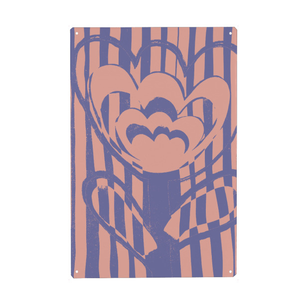 Holzbild "Giant Flower" artboxONE - Floral,Abstrakt,Für Mama,Für Papa