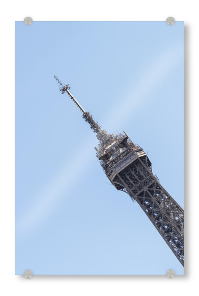 Acrylglasbild "Eiffelspitze" artboxONE - Städte,Reise,Architektur,Städte / Paris,Reise / Länder