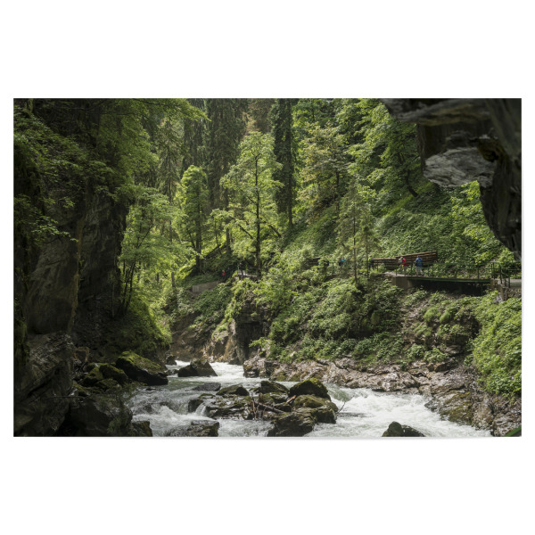 Poster "Breitachklamm" artboxONE - Natur - Allgäu,Bayern,Oberstdorf,Markt,Oberallgäu,Breitachklamm,Breitach,Klamm,Kleinwalsertal