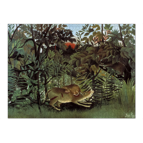 Puzzle Ravensburger "Der hungrige Löwe" artboxONE - Natur,Reise,Floral,Tiere