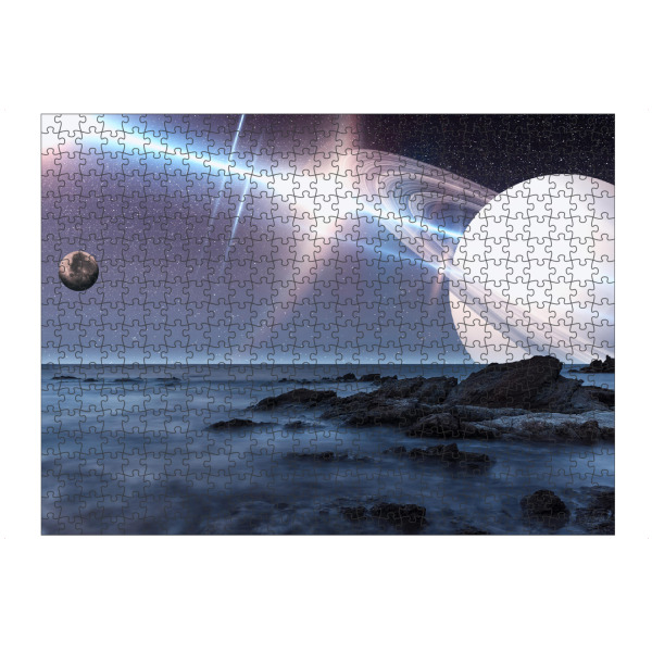 artboxONE Puzzle "Fremde Welt" artboxONE - Natur,Reise,Fiktion,Galaxy